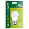 Beghelli - Lampadina LED Superled Sfera E27, 7W, Equivalente a 50W Incandescente, Luce Calda, Consumo 7 kWh/1000h, 700 Lumen, Flusso Luminoso Immediato, Sostituzione Facile - Luce Calda 7W, 1 pz
