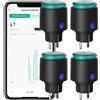 ANTELA Presa Smart Wifi per Esterno Smart Plug con Monitoraggio Energetico IP44