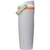 Owala FreeSip Sway Borraccia in acciaio inox, 890ml, Beach House | Acciaio inox termico | Maniglia robusta per il trasporto rapido | Coperchio antigoccia con apertura a pulsante