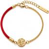 Collana dream Collezione Bracciali Donna in Acciaio Inossidabile 316L Placcato Oro 18K PVD, Regolabili, Impermeabili e Antiossidanti