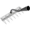 Sunsiou Rastrello Multifunzione Elimina Erbacce, Rastrello Giardino Portatile, Sarchiatore per Erbacce Manuale per Agricoltura e Giardinaggio, Rastrello Manuale per Erbacce, per Estirp (7 Denti)