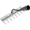 Sunsiou Rastrello Multifunzione Elimina Erbacce, Rastrello Giardino Portatile, Sarchiatore per Erbacce Manuale per Agricoltura e Giardinaggio, Rastrello Manuale per Erbacce, per Estirp (8 Denti)