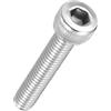 Kozelo 30pz Viti a Testa Cilindrica Esagonale - [M4-0.7 x 25mm] Acciaio Inossidabile 304 Filettatura Completa Allen Drive per Stampante 3D Ventola Raffreddamento Sostituzione, Argento