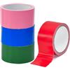 VGECEE 4 Rotoli Nastro Adesivo Americano, 5cmx10m Gaffer Tape Nastro Impermeabile | Adesivo Colorato di Alta Qualità, Duct Tape, Professionale Nastro Adesivo Rinforzato, Riparazioni, Imballaggio