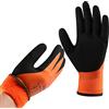 DS Safety Thermo - Guanti da lavoro invernali, impermeabili, termici e caldi, da lavoro, a doppio strato in nylon isolato, colore Arancione 7/S 1 paio