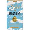 Perugina BACI PERUGINA LIMITED EDITION MOSCHINO Biscuit Sublime Scatola 150g | Cioccolatini al latte ripieni al gianduia con nocciola, semi di cacao caramellati e biscotto. Scatola 12 cioccolatini 150g