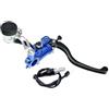 WENDMY Moto Maniglia Frizione Leva Pompa Freno Frizione Scooter Freno Moto PX1 Radiale 17,5 Mm Cilindro Principale 22 Mm Protezione Leva Freno Frizione