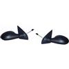 EASYSHOP24H Set 2 Specchio Specchietto Retrovisore Esterno Destro e Sinistro Compatibile Per Lancia Ypsilon da 1996 a 2003 Meccanico Nero