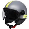 Generico Casco Momo 22.06 FGTR Classic Fluo MATT Grey Yellow Grigio Giallo Fluo (S: 55-56)