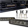 CHROMEMASTER | Due Luci LED Integrate nella Griglia Compatibili con Ford Ranger Raptor 2022+ ; 2x Luci Diurne a Barra LED BLACK SERIES 11,2; Omologazione E, 12-24V DC ; 3 Modalità di Illuminazione