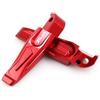 Generico Per TMAX530 TMAX500 TMAX560 T-MAX Motocicletta posteriore passeggero piedi Pegs (Rosso)