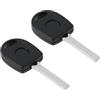 VGOL 2 Pezzi HU162T Gusci Per Chiavi Auto Grezze Compatibile Con VW Polo Crafter