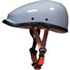 GAOFZHAO Squadron 3/4 Casco Jet Moto Omologato ECE 22.06 Certificato Sicurezza Stradale Calotta ABS Fibbia Rapida Casco Aperto Retro con Sottogola Rimovibile Scooter Cruiser