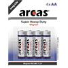 Arcas 10700406 R6 AA 1.5 V batteria - multicolore (confezione da 4)