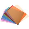 Homoyoyo Set di Gelatine Colorate in PVC per Illuminazione e Correzione Colore | Effetti Creativi e Uso Versatile, per Fari da Palco e Pannelli LED, Adatte a Scrapbooking e Foto Cibo Colore Casuale