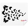DIYthinker Farfalle con Colore Dark Screen Phone Cleaner Occhiali panno di pulizia 2 pezzi tessuto della pelle scamosciata
