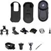 LatoYard Action Camera 1080P Full HD Sport Cam con obiettivo grandangolare per Vlogging Ciclismo Passeggiate Pet - Corpo compatto 64 mm (nero)