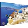 Wallazz Quadri Moderni Soggiorno Mare, Tramonto, Spiaggia, Thailandia - 100% Made in Italy - Stampa HD su Tela Canvas - Quadro Camera da Letto - Qualità Artigianale - 60x120cm