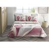 PELLECCHIA 1969 | Copriletto IRGE Trapuntato Estivo Matrimoniale 260x270 cm 100 g/m² Trapuntino Primaverile, Trapunta Leggera, 100% Made in Italy a 2 Piazze (Diana Glicine)