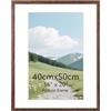 EYMPEU Cornice 40x50,Cornice Marrone per Decorare la Casa,1 Pezzo