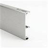 FIP Porte, Binario Porta Scorrevole Silver Portata 120 kg, Kit Alluminio Anodizzato, Fissaggio a Soffitto o Parete, Scorrimento Silenzioso, Misure da 120 a 300 cm, (200 cm, Mantovana Silver)