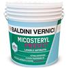 BALDINI VERNICI idropittura lavabile traspirante antimuffa monocomponente vinilica opaca alta opacità ottima copertura per pareti e soffitti interni MICOSTERYL PROTECT bianco 4 lt