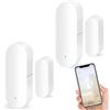 ANTELA Allarme porte e Finestre ANTELA Wifi, Sensore Smart, Nessun Hub Richiesto 2PCS