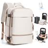 SZLX Zaino Ryanair 40x30x20 Sottovuoto con Pompa Bagaglio a Mano con porta scarpe Wizzair Zaino da Viaggio 40x20x25 Borse da Cabina per Easyjet Borsa da Viaggio Porta PC 14 Pollici Donna Uomo