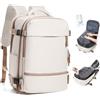 SZLX Zaino Ryanair 40x30x20 Sottovuoto con Pompa Bagaglio a Mano con porta scarpe Wizzair Zaino da Viaggio 40x20x25 Borse da Cabina per Easyjet Borsa da Viaggio Porta PC 14 Pollici Donna Uomo