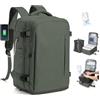 SZLX Zaino Ryanair 40x30x20 Sottovuoto con Pompa Zaino Ryanair 40x20x25 Donna Zaino da Viaggio Wizzair Bagaglio a Mano Uomo per Laptop da 14 Pollici Borse da Cabina 45x36x20 Easyjet con Porta Scarpe