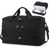 VSNOON 32L Borsone da Viaggio Donna Uomo, Bagaglio a Mano EasyJet 45x36x20 | Borsa da Viaggio Travel Bag per ITA Airways Volotea, Borsone Palestra Impermeabile con Scomparto Scarpe