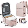 SZLX Zaino Ryanair 40x30x20 Sottovuoto con Pompa Zaino da Viaggio 40x30x20 Wizzair Bagaglio a Mano Vueling Donna Borse da Cabina per Easyjet Uomo Zaino Casual Porta PC 14 Pollici impermeabile