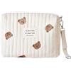Nucalt 25 * 17 * 10cm Borse per pannolini portatili universali per bambini Multifunzionale Elegante Ricamo Borsa Passeggino Universale Organizzatore per Passeggino Borsa per Carrozzina Borsa Cambio