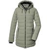 killtec Parka trapuntato da donna, con cappuccio, KOW 55 WMN QLTD PRK, blu scuro, 42, 41809-000