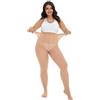 CozyWow Collant Donna Super Taglia Collant Donna Curvy in Microfibra Taglie Forti Opaco Leggings di Vita Alta Elastico Traspirante Resistente Collants XL-4XL