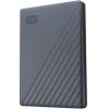 WD My Passport WDBWML0020BGY-WESN - Disco rigido esterno USB 3.0 da 2 TB grigio