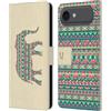 Head Case Designs Custodia a portafoglio in pelle con motivo elefante, compatibile con Apple iPhone 17 Air