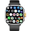 WEIDUJING S99 5G Full Netcom Smartwatch Android 13.0 2.4 pollici AMOLED schermo 900W fotocamera rotante GPS WiFi NFC bussola Smart Watch per uomo (nero, 16 GB 256 GB)
