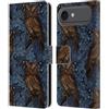Head Case Designs Custodia a portafoglio in pelle con licenza ufficiale Katerina Kirilova Night Owls Graphics compatibile con Apple iPhone 17 Air