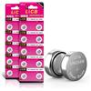 LiCB 20 batterie a bottone SR626SW 377 AG4 da 1,5 V per orologio