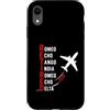 Cruising Ahead Aviation Designs Custodia per iPhone XR Ritirato 2026 Pilota Alfabeto fonetico Pensionamento aereo