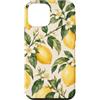 Sable & Bloom Custodia per iPhone 12 mini Lemon Botanical - Design floreale con agrumi mediterranei