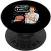 Artificial Intelligence Satire Designs No Grazie Uso AI Funny Anti AI PopSockets PopGrip Adesivo
