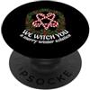Merry Yule Happy Winter Solstice Holiday Ti streghiamo un buon solstizio d'inverno Natale pagano Yule PopSockets PopGrip Adesivo
