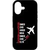 Cruising Ahead Aviation Designs Custodia per iPhone 17 Ritirato 2026 Pilota Alfabeto fonetico Pensionamento aereo