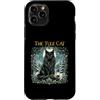 Merry Yule Happy Winter Solstice Holiday Custodia per iPhone 11 Pro Il gatto Yule Solstizio d'inverno felice Yule Yuletide Natale