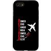 Cruising Ahead Aviation Designs Custodia per iPhone SE (2020) / 7/8 Ritirato 2026 Pilota Alfabeto fonetico Pensionamento aereo