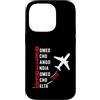 Cruising Ahead Aviation Designs Custodia per iPhone 14 Pro Ritirato 2026 Pilota Alfabeto fonetico Pensionamento aereo