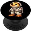 Duck Astronaut Space Exploration Sci-Fi Fiducioso, anatra, astronauta, in, spazio, cartone animato, design PopSockets PopGrip Adesivo