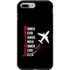 Cruising Ahead Aviation Designs Custodia per iPhone 7 Plus/8 Plus Ritirato 2026 Pilota Alfabeto fonetico Pensionamento aereo